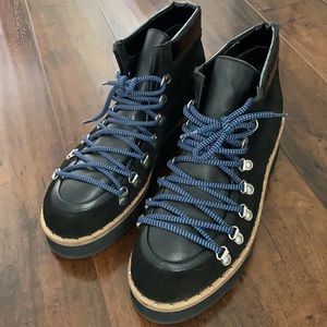 NWOB Free People Durango Suede Platform Hiker Boots